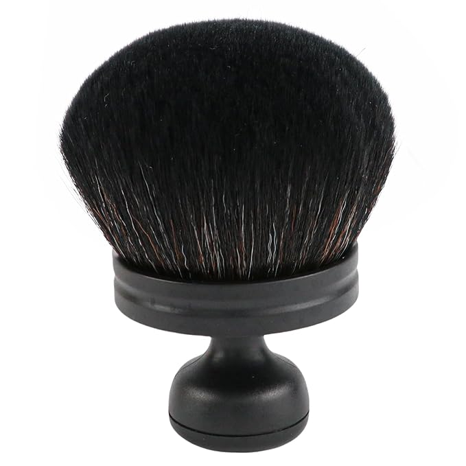 Extra Large Body Makeup Brush - Self-Tanning Applicator for Effortless Tan Blending on Legs and Back - Versatile Sunscreen Brush for Face and Body Beauty (black)