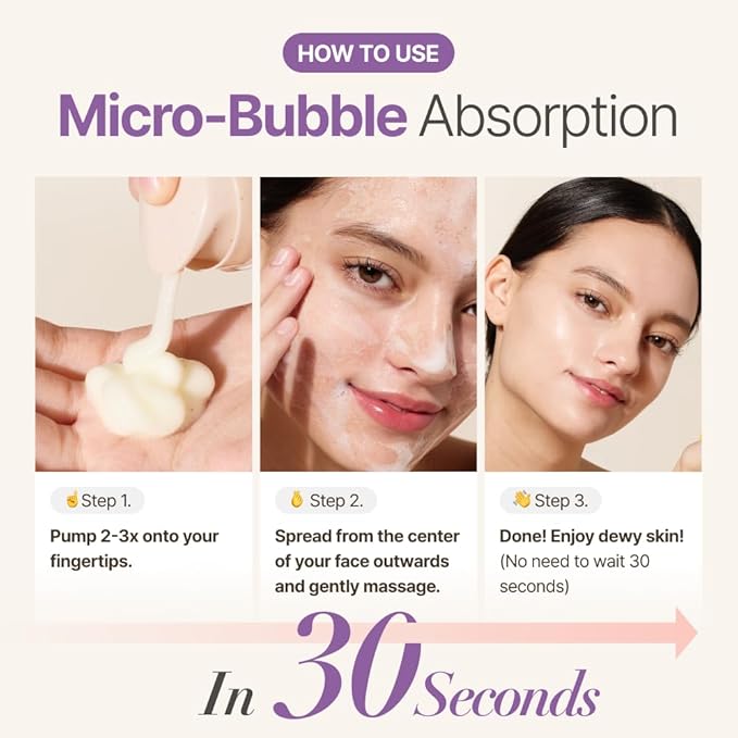 MENOKIN 30 Seconds Quick Bubble Mask [REPAIR] - [EGF Liposome] in Micro-bubbles for Skin Restoration, Hypoallergenic Bubble Capsule for Deep Repair, Korean Skin Care Essential, 52 Uses, 2.36 fl.oz
