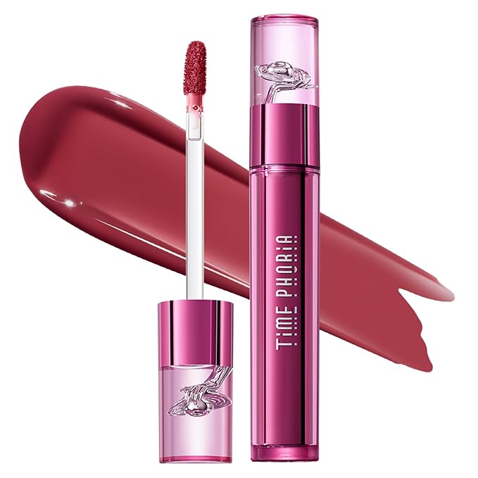 Altera Blurring Lip Tint 013 Flush, Medium Pink Glossy to Soft Matte Finish, Blur Lip Lines, Weightless No-Sticky Airy Velvet Texture, Vibrant Hydrating Long-Lasting Lip Makeup