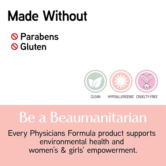 Physicians Formula Murumuru Butter Bronzer, Moisturizing, Nourishing Murumuru Butter for Silky Glow, Dermatologist Tested, Hypoallergenic, Vegan & Cruelty-Free - Sculpting Bronzer