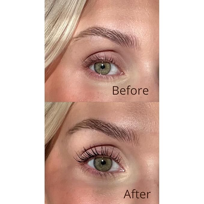 Hypoallergenic Mascara Sensitive Eyes - Smudge-Proof, Sweatproof and Lengthening with amazing separation of the lashes - Vegan and Non Toxic (Black, 9 ml)
