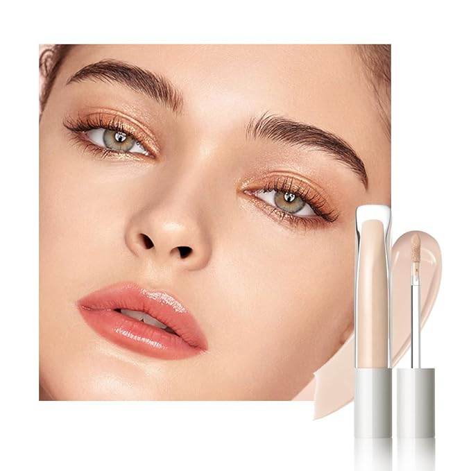 Kaely Liquid Concealer for Older Women, Under Eye Brightener Full Coverage Concealer for Dark Circles, Foundation Face Makeup Lightweight Waterproof, Color Corrector de ojeras, 05 Medium