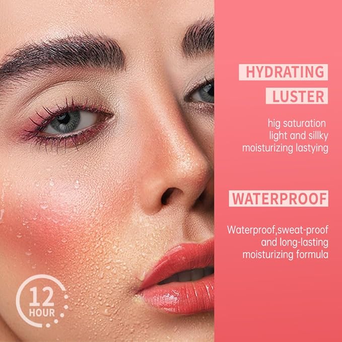 Matte Creamy Lipstick for Women, Long Lasting Waterproof Velvet Lipstick, Lip Stick Crayon Buildable Blendable Creamy Color, Moisturizing Longwear Lip Makeup 03#