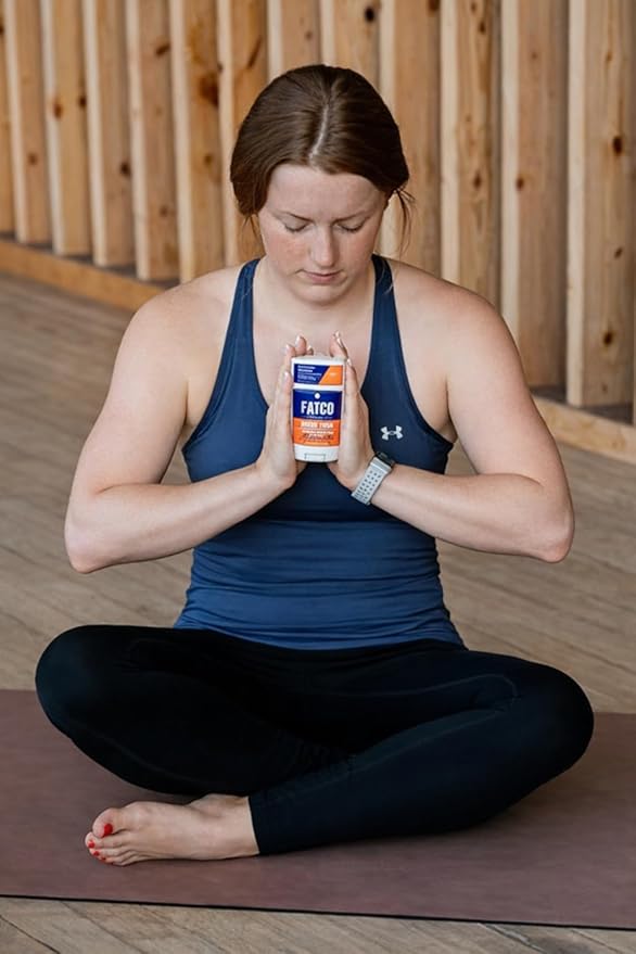 FATCO Stank Stop All Natural Deodorant with Tallow and Organic Coconut Oil – Grapefruit + Ginger 2-Pack (1.7 oz)