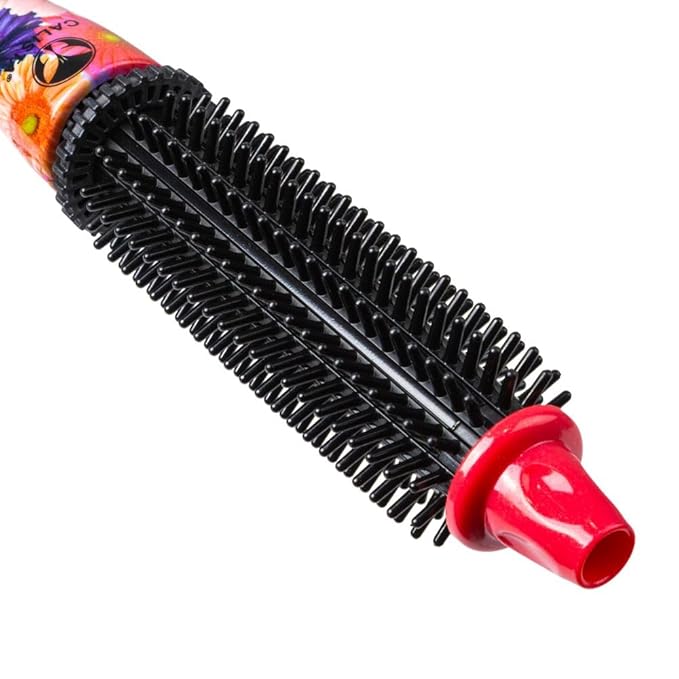CALISTA Perfecter Pro Heated Round Brush | Curl, Volumize, and Style with No Heat Damage for Healthier Hair | 4 Sizes for Most Hair Types | Dual Voltage & Adjustable Temp (Daisy Bloom, 0.5)