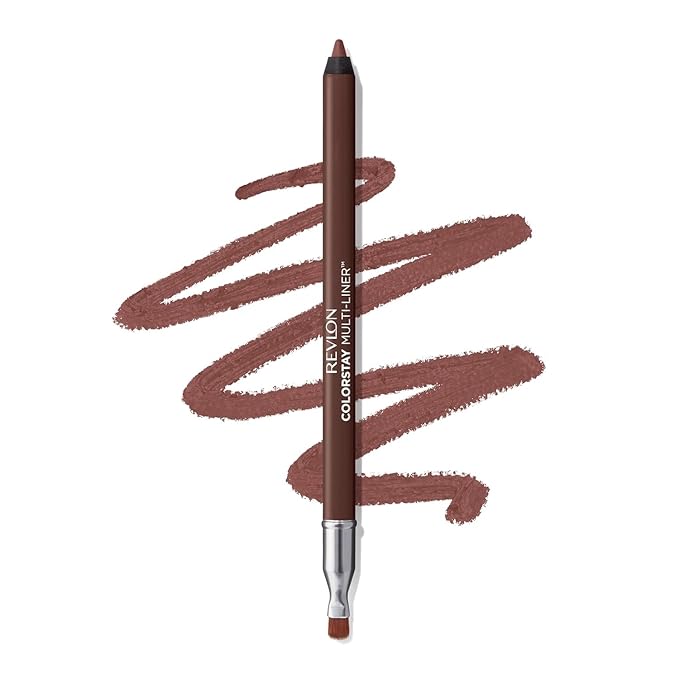 Revlon ColorStay Multi-Liner, Creamy Formula, Multiuse For Lips, Eyes & Face, Precision Brush for Easy Blending, 008 Catalyst