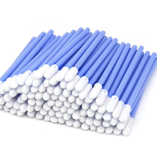 Wellgler's Foam Tip Cleaning Swabs,Cleaning Kits,for Electronics、Gun Cleaning，Effective Cleaning for Thin Groove Space（500pcs