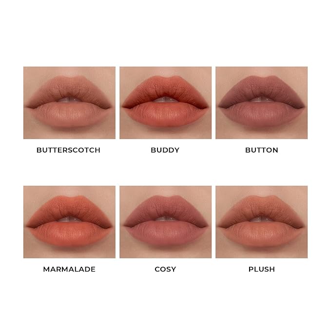 DEARDAHLIA Paradise Dream Velvet Lip Mousse (Sangria) - Lightweight Soft-Matte Lip Tint with Buildable, Long-Lasting Color, Whipped Mousse Texture, Vegan & Cruelty-Free. 0.21 Fl Oz