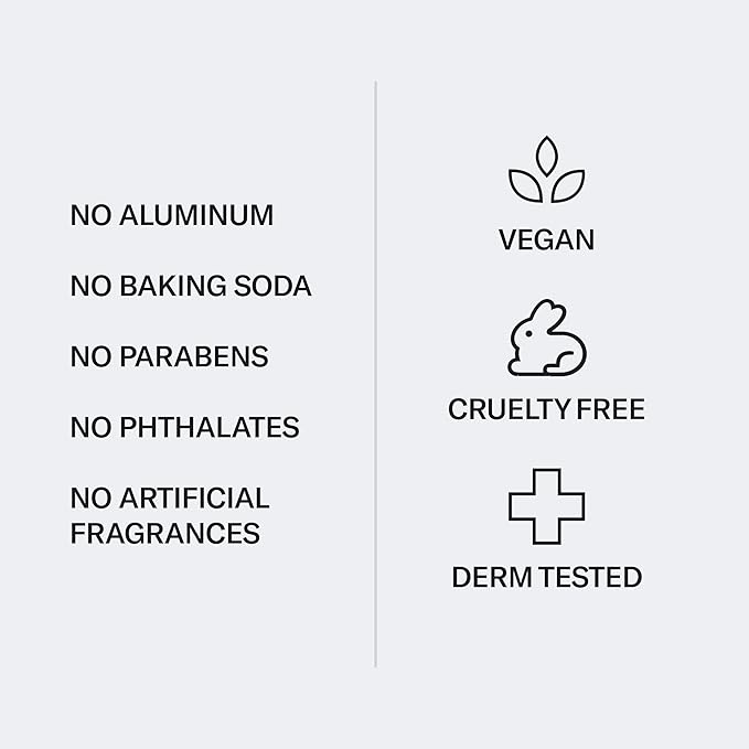 Geologie Hana Natural Deodorant | Jasmine + Clove Scent for Men & Women | Sensitive Skin Safe | Aluminum-Free, Baking Soda-Free, Dermatologist Tested, Vegan, Sulfate-Free, Paraben-Free | (2.6 oz)