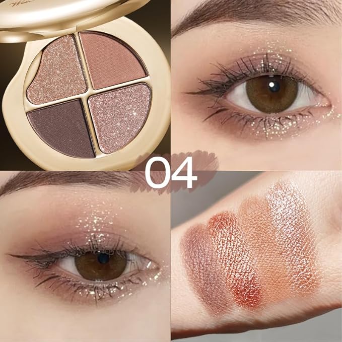 Glow Wardrobe Eye & Cheek Palette – Eyeshadow And Highlighter Makeup, Makeup Palette, Highlight Contour Makeup Palette, Blush For Cheeks And Eyes (4)