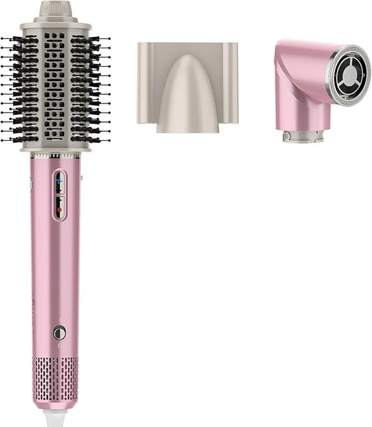 Air Curler Dryer: 3-in-1 Auto Wrap Hair Styler with Hot Air for Multi-Styling (PURPLE with Bag)