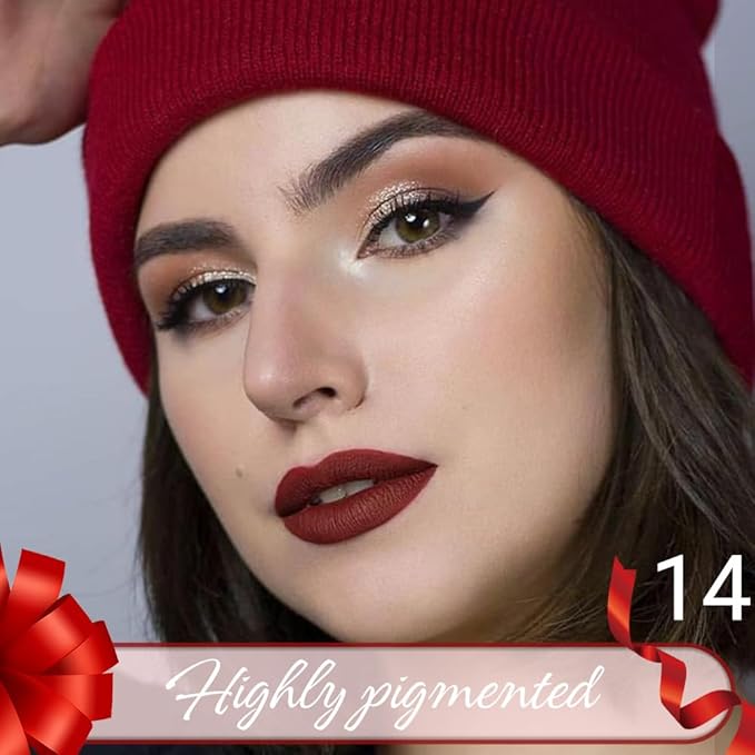 Brick Red Crayon Matte Lipstick Lip Liner Pencil, Moisture Smooth Lipstick Penil, With Pencil Sharpener Sharpenable Lip Pen Ultimate Lip Crayon for Women Easy to Apply Waterproof 14#