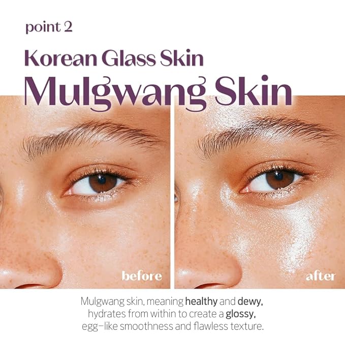 ETUDE Nymph Aura Volumer/Shiny Skin Makeup Base, Water Light Skin, Moisturizing, Highlights, Transparency, 0.8 oz (24 g), clear