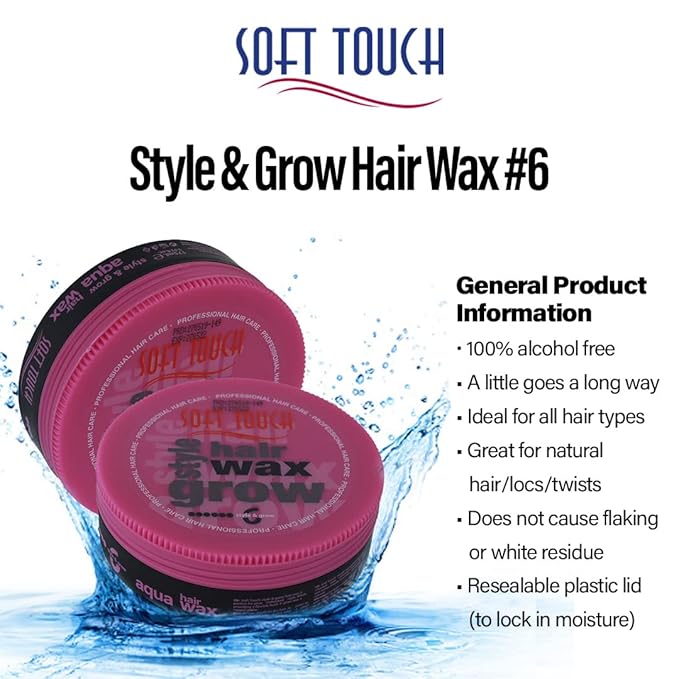 Soft Touch Hair Wax (Style & Grow #6)