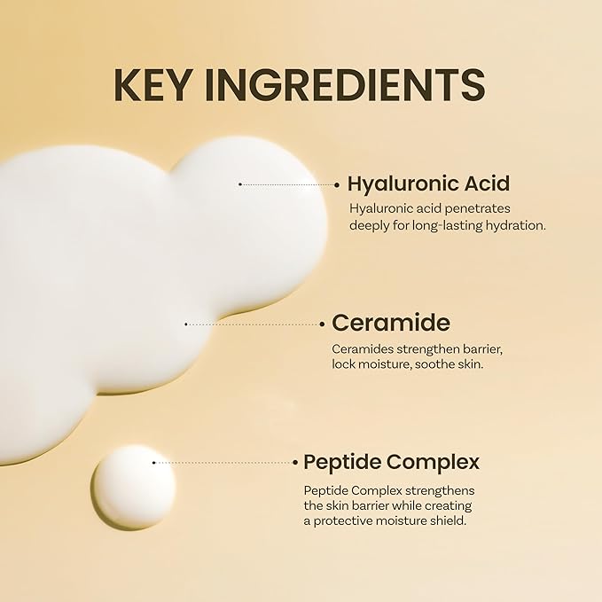ONGREDIENTS Skin Barrier Calming Mask | Hydrating Daily Face Mask for Sensitive Skin | Ceramide, Hyaluronic Acid, Peptide Complex, Soothing, Calming | Vegan, Korean Skin Care 27ml / 0.91 fl. Oz. x6ea