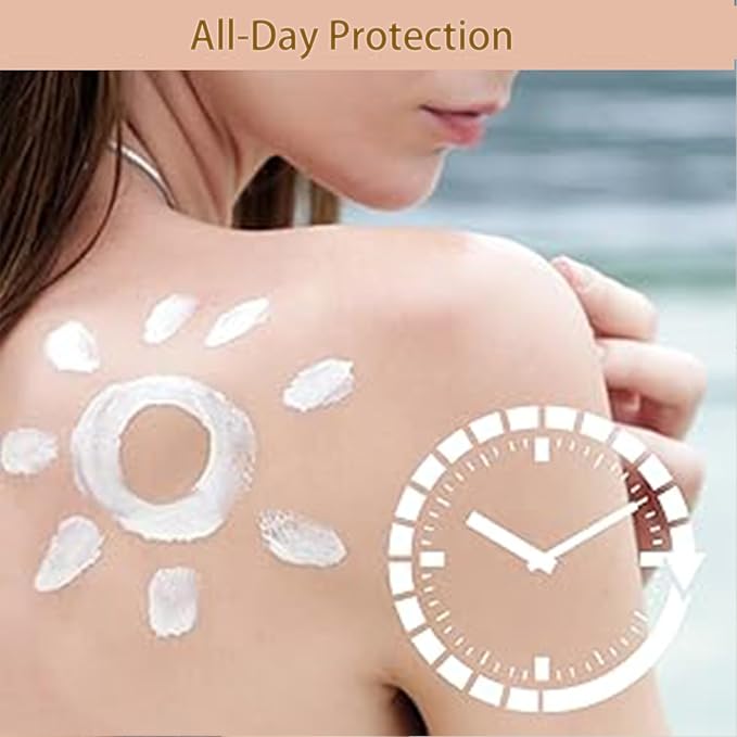2PCS Relief Sun Rice + Relief Sun Organic Sunscreen SPF50, Probiotics SPF50+ Rice Sunscreen Korean PA++++ for All Skin Type and UV Defense(2PCS*50ml)