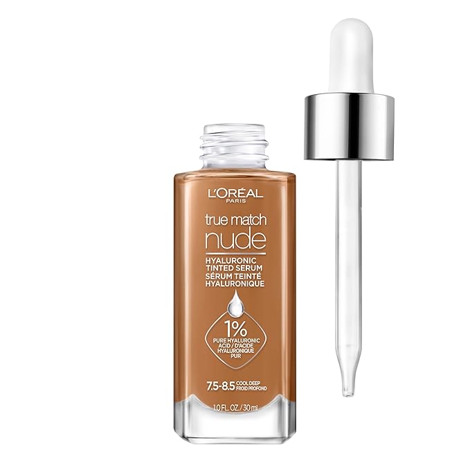 L'Oreal Paris True Match Nude Hyaluronic Foundation - Cool Deep 7.5-8.5