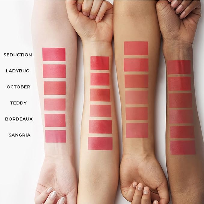 DEARDAHLIA Paradise Dream Velvet Lip Mousse (October) - Lightweight Soft-Matte Lip Tint with Buildable, Long-Lasting Color, Whipped Mousse Texture, Vegan & Cruelty-Free. 0.21 Fl Oz