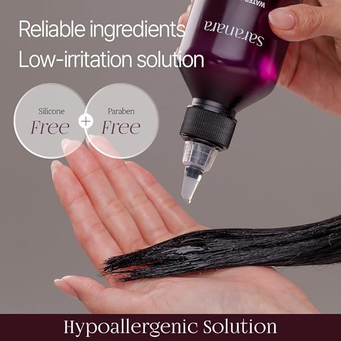Silk Water Salon Treatment - 10 Seconds Silky, Shiny Hair Nutrition & Moisturizing for Damaged Hair Care