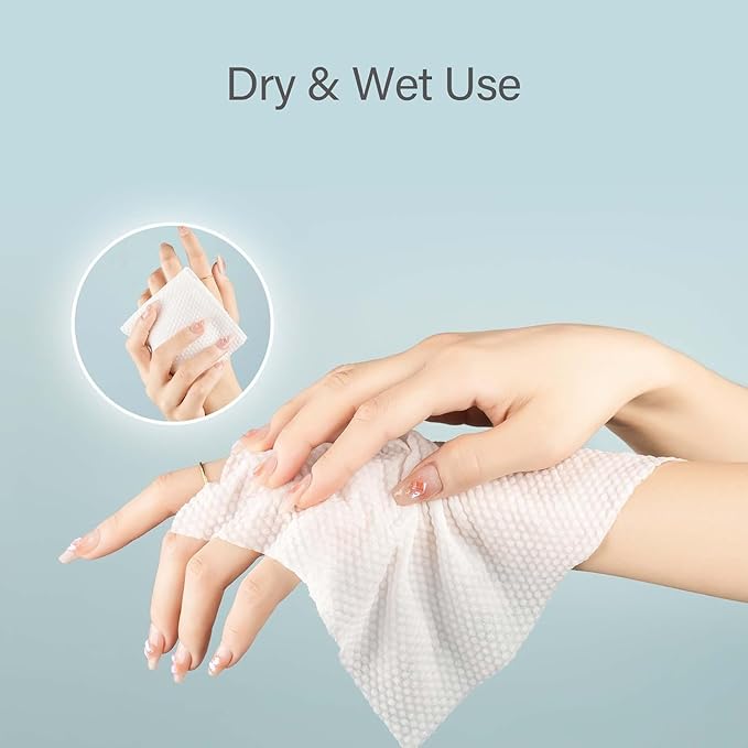 Unifree Facial Towel l Disposable Dry Wipes l 4 -pack Value Pack, 240 Count Towel,Absorbent,Reusable, Soft, Comfort Skincare
