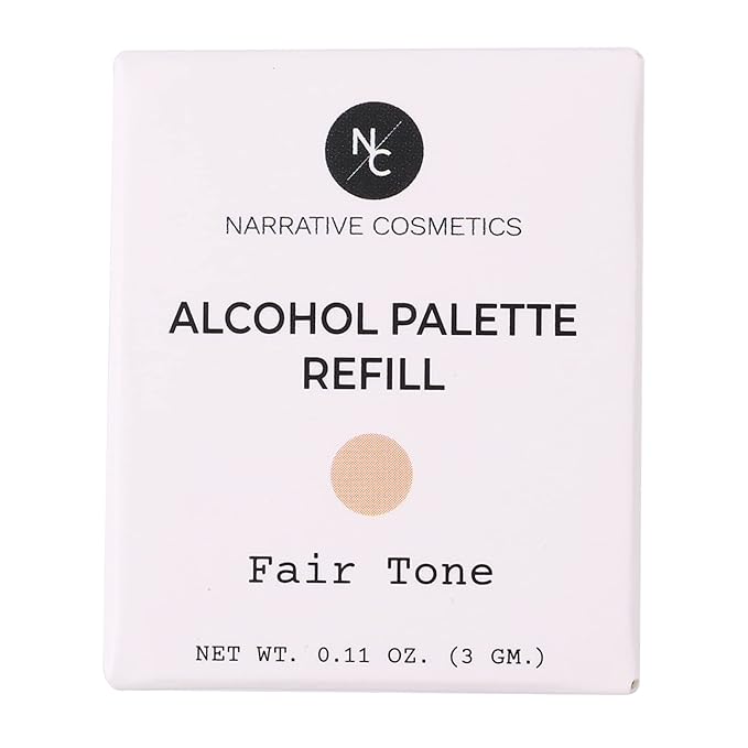 Narrative Cosmetics Alcohol Palette Refill Pans - Skin Tones - Fair Tone