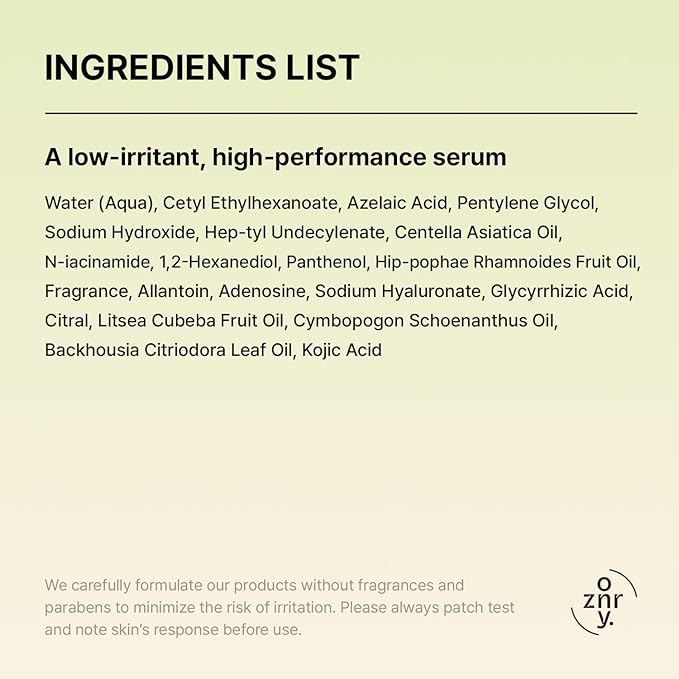 Azelaic Micro Oil Blender 37 Serum with 12% Azelaic Acid, 3% Centella Oil & Kojic Acid for Redness and Troubled Sensitive skinㅣA low-irritant & Soothing Korean Skincare – 1.01 fl oz / 30ml