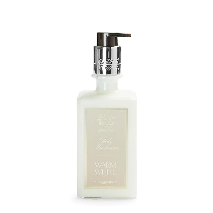 Antica Farmacista Body Moisturizer - Moisturizing Scented Lotion - Premium Body Moisturizer - Luxury Gift for Women & Men - Hand & Skin Hydration - Warm White, 10 Fl Oz