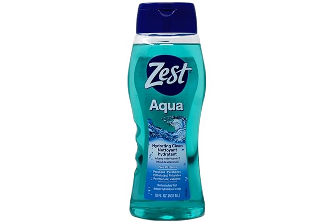 Zest Body Wash Aqua
