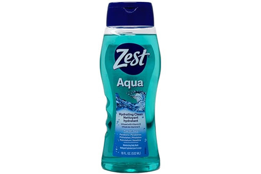 Zest Body Wash Aqua