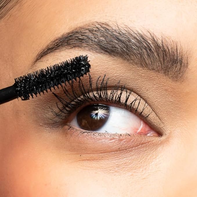 Quadra 4-in-1 Mascara | Serum, Primer, Tubing, and Mascara | Boosts Volume, Length, and Lift of Lashes | Biotin Serum | Primer & Tubing Mascara in Black for Healthy Eyelashes