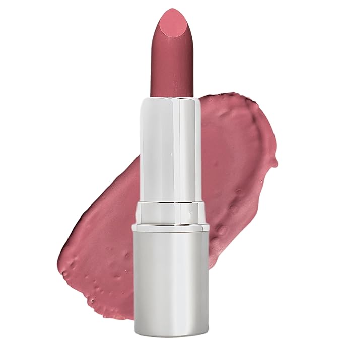 Honeybee Gardens Truly Natural Long Lasting Lipstick, Heirloom Lipstick, Classic Pink Mauve Neutral, Naturally Hydrating & Nourishing, Vegan, Gluten-Free & Cruelty-Free, 0.11 oz / 3 g
