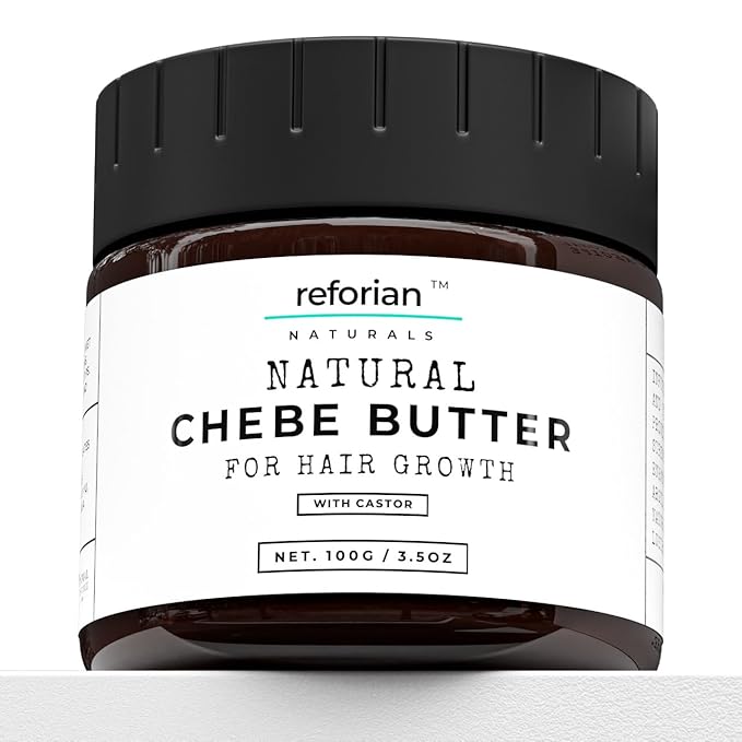 Chebe Hair Butter for Deep Moisturization, Thickening and Frizz Control, Chebe Butter for Hair Growth Made with African Hair Grease for All Hair Types of Men & Women