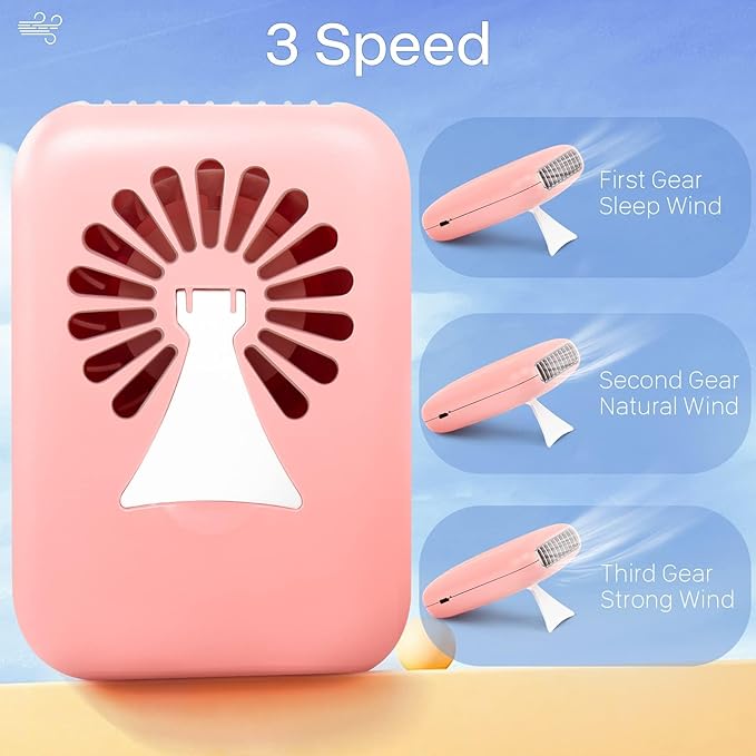 Buqikma Eyelashes Rechargeable Fan, Mini Lash Fan Eyelash Extensions Portable USB Handheld Fans Dryer Air Conditioning Blower for Eyelash Extension Supplies (Pink)