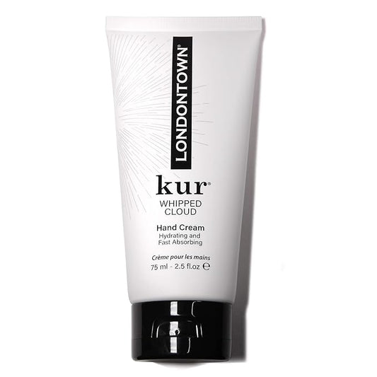 LONDONTOWN kur Whipped Cloud Hydrating, Moisturizing & Fast Absorbing Hand Cream, Vegan & Cruelty Free - 2.5fl oz, 1 Pack