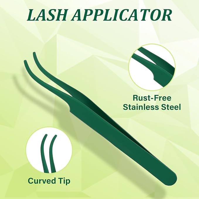 KEYYOU Lash Extension Kit 3D Effect Volume Lash Clusters Kit 144pcs D Curl Waterproof Kit DIY Eyelash Extension Kit with Bond and Seal Lashes Glue Remover Applicators (Kit-PuffSilk V3D01-8-18MIX)