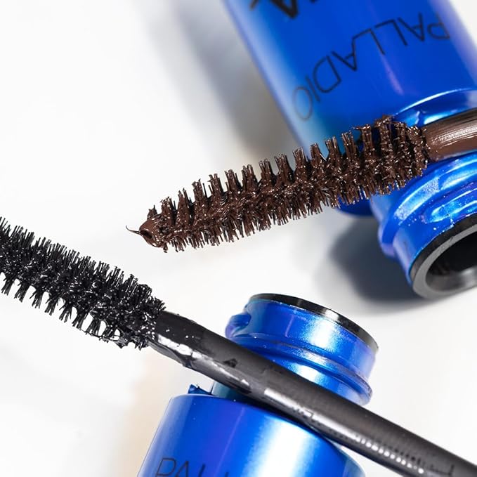 Palladio Aqua Force Waterproof Defining Mascara, Brown 0.41 Fl Oz (Pack of 1)