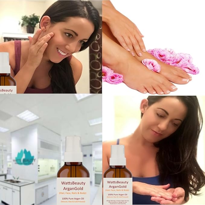 ArganGold 100% Pure Argan Oil - Ultra Moisturizer for Face, Body and Hair - 4 oz.