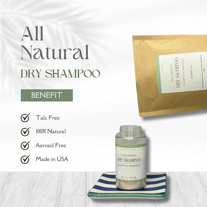 The Yellow Bird Eucalyptus Dry Shampoo Refill Packet