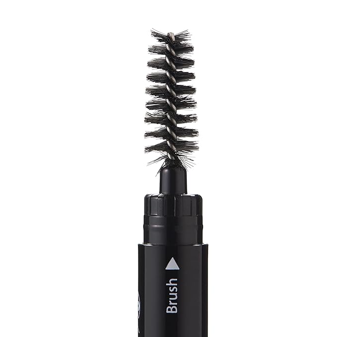 Arches & Halos Angled Brow Shading Pencil - Double Sided Eyebrow Filler and Spoolie - Angled Brush Design for Precise Shaping and Styling - Buildable, Easy Blend Pigment - Auburn - 0.012 oz