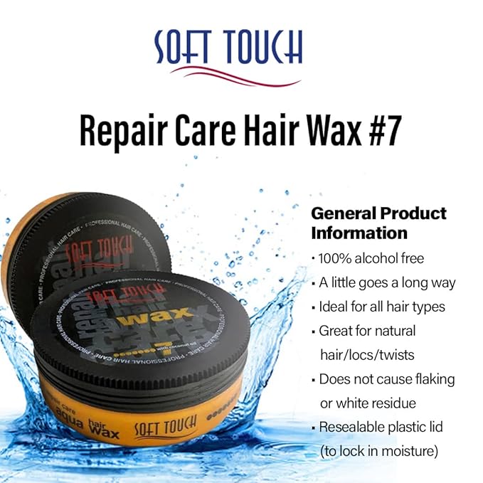 Soft Touch Hair Wax (Repair Care (w/coconut oil) #7)