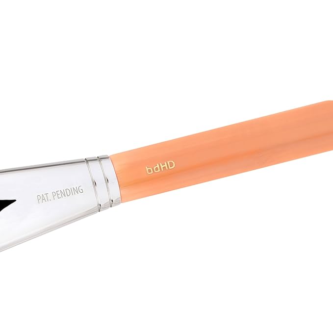 Bdellium Tools Professional Makeup Brush - Pink Bambu Series 988 BDHD Phase I Large Foundation/Powder - With Soft Synthetic Fibers, For Application & Blending (Pink, 1pc)