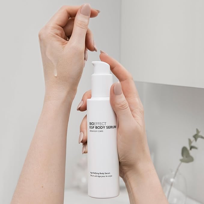 BIOEFFECT EGF Body Serum | Epidermal Growth Factor + Hyaluronic Acid | Age-Defying Body Serum for Visibly Smoother, Plumper & Firmer skin, 120 mL / 4.06 oz