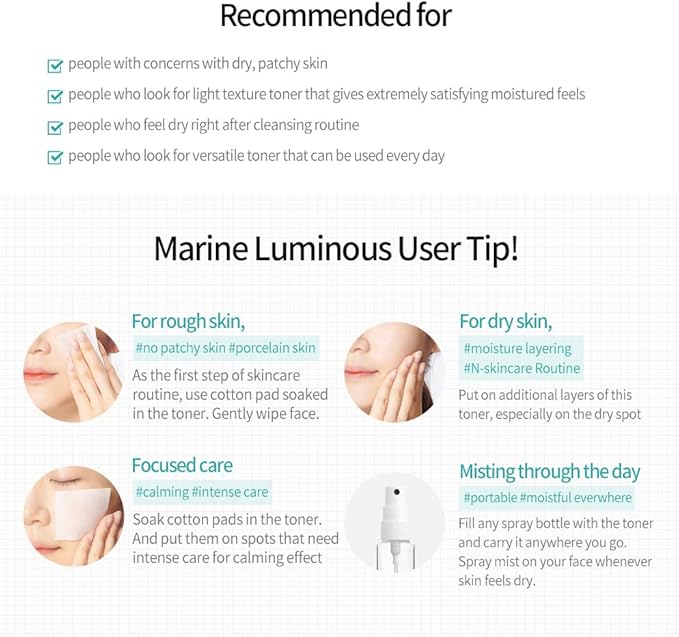 JMsolution Marine Luminous Pearl Moisture Toner X-Large 20.28 fl oz - Korean Skincare for Hydration & Radiance