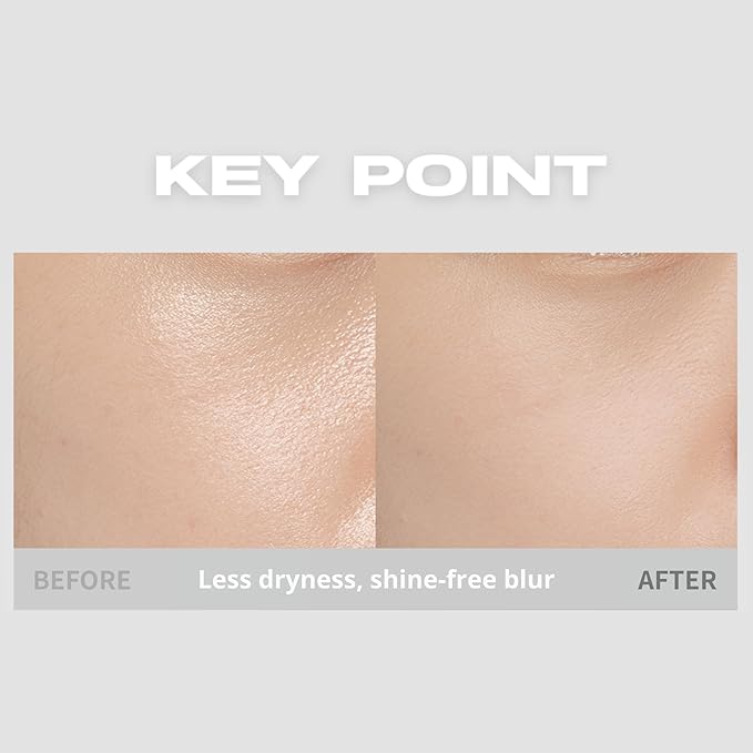 Sebum Cut Powder Pact 0.28oz - Extreme Sebum Control Pressed Powder Compact with Mirror and Puff Non-Dry Oil Cut Ultra-Fine Texture Face Makeup Finishing Setting Fixing Longlasting Vegan