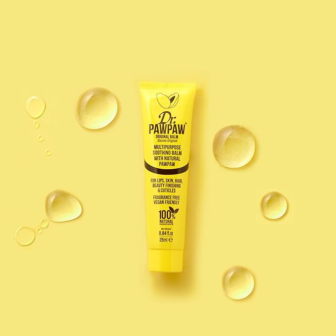 Dr. PawPaw Multipurpose Original Balm - Hydrating Lip Balm with Pawpaw, Aloe Vera and Olive Oil - Lip Moisturizer for Lips, Skin and Hair - 0.84 oz