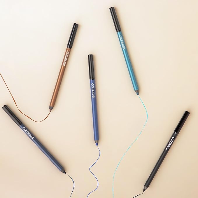 Just Smoky Eye Pencil - Eyeliner Pencil with Built-in Smudger - Waterproof Formula - Matte Finish - 001 Just Black - 0.04 oz