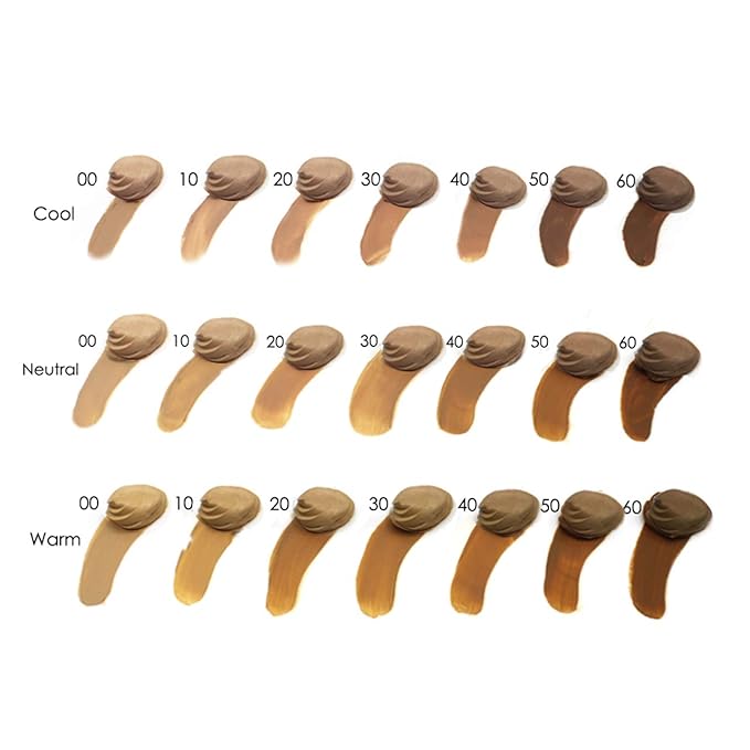 Lauren Brooke Cosmetiques Creme Foundation Natural and Organic Makeup (Warm No. 10)