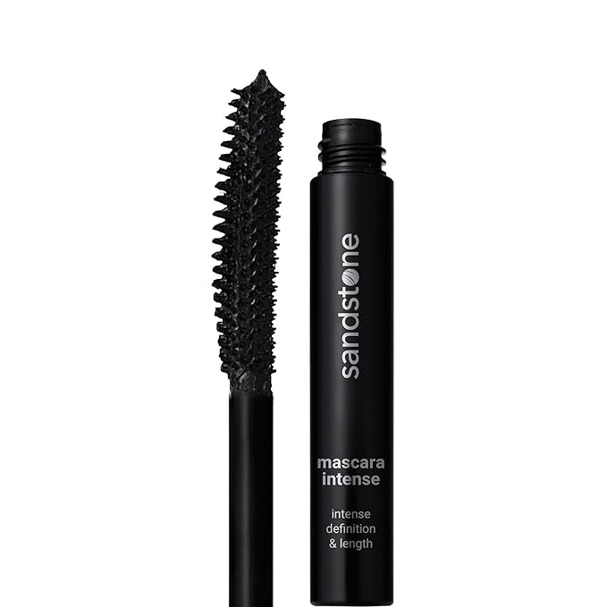Hypoallergenic Mascara Sensitive Eyes - Smudge-Proof, Sweatproof and Lengthening with amazing separation of the lashes - Vegan and Non Toxic (Black, 9 ml)