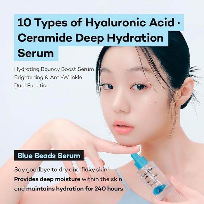 Hydrating Serum with Hyal·Cera Capsules – Deep Moisture for Inner Dryness, Fast-Absorbing Lightweight Texture, Daily Use for Sensitive Skin, 50ml