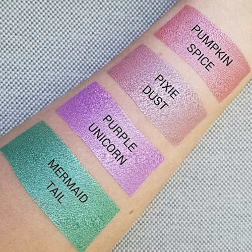 Aromi Rosy Peach Metallic Liquid Lipstick | Rose Gold Lip Color with Shimmery Finish, Vegan, Cruelty-free, Long-lasting and Smudge Proof Lipstick, Handmade (Pumpkin Spice)